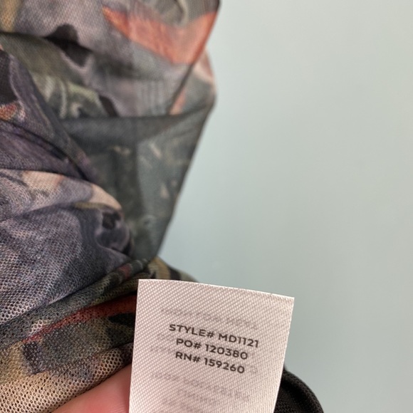 Lulus Always Blooming Black Floral Print Ruched Midi Skirt - Picture 6 of 6